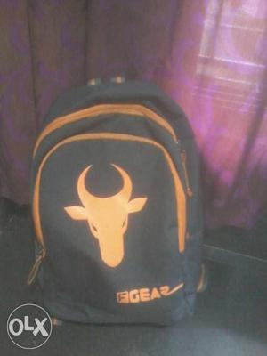 Black And Orange FGear Backpack