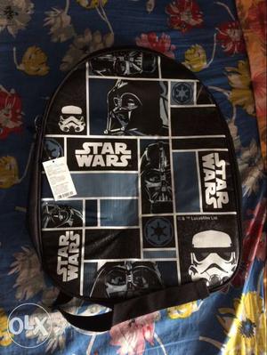 Black Star Wars Backpack