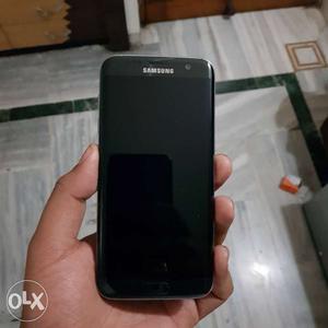 Galaxy S7 edge black color 6 mnths old with bill,