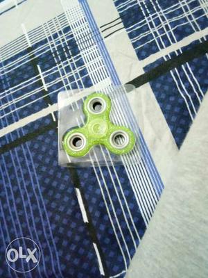 Glittery Green Fidget Spinner