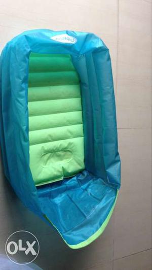 Green And Blue Inflatable Pool