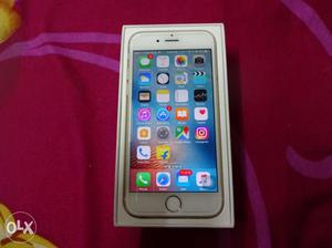 Iphone 6 64gb(Gold) in Mint Condition Along With