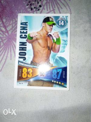John Cena WWE Card Collection