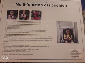 Kids car seat foldable or you can put it on a