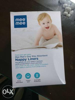 Mee Mee Nappy Liners Pack of 100