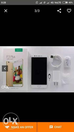 Oppo F3 Plus 1 Day Old