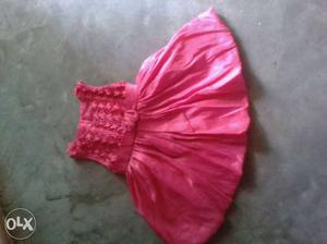 Toddler's Pink Dress