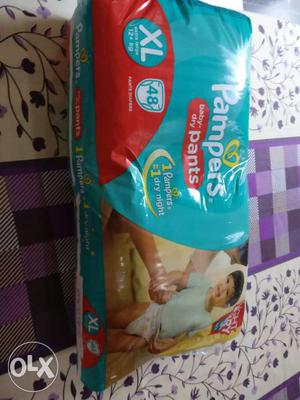 XL Pampers Baby Dry Pants Package