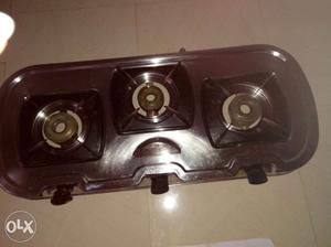Gas Stove With 3 Burner