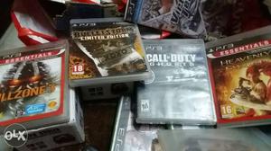 5 original ps3 games new condition with case in
