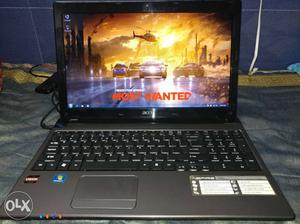 Acer Aspire G AMD A6 Black Laptop