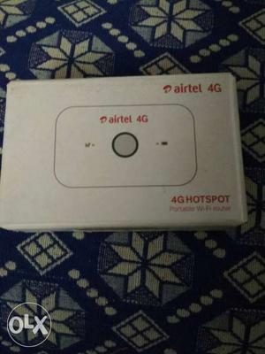 Airtel 4g Hotspot for sale only 1month used good box piece