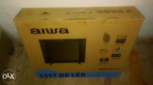 Black Aiwa Television Box