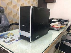 Black And Gray HCL Computer Tower CPU Pinless only /-