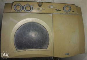 Brown Whirlpool Twin Tub Washing Machine