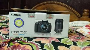 Canon EOS 700D Box Only 1 Month Use Top Condition 2 lenses