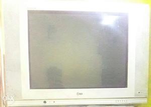 Grey LG Widescreen CRT TV