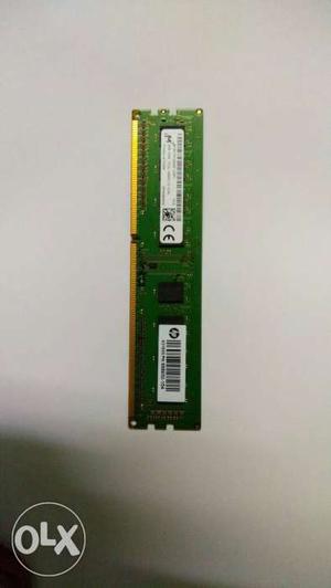 HP 4GB ddr 3 Pc Ram. with warranty 6 months old only