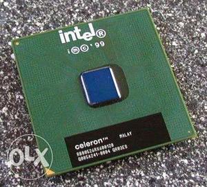 Intel Celeron Processor with cooling fan