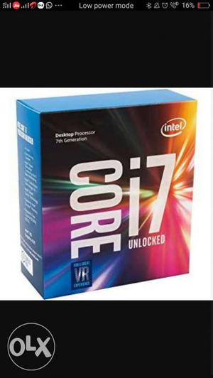 Intel i7 seal peck new processor 3.4 ghz and k 8 mb