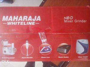 Maharaja whiteline mixer grinder fresh packed