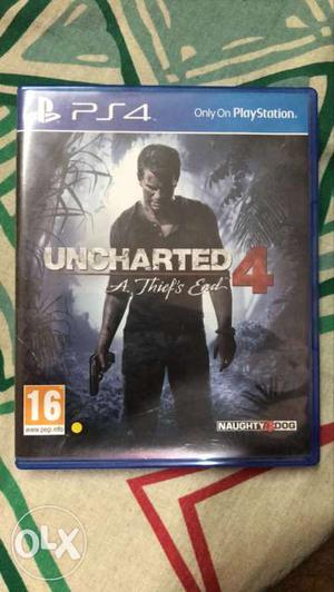 PS4 game-UNCHARTED 4 in brand new condition