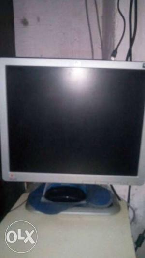 Silver Flat-screen Monitor