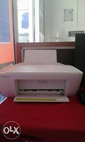 White Desktop Printer