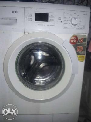 White IFB Front-load Clothes Dryer