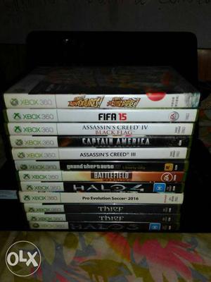 Xbox 360 Game Case Lot