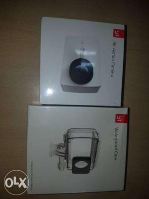 Xiaomi yi 4k Action Camera And Waterproof Case Boxes