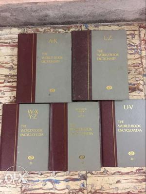 A 22 book complete set of encyclopedia and 2