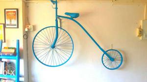 Antique style wall hanging bicycle new condition