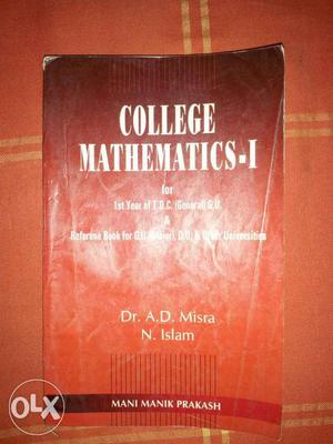 B.Sc 1st semester books, phys, maths and
