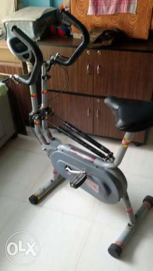 Black And Gray Spin Bike