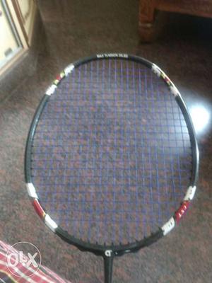 Black And White Badminton Racket