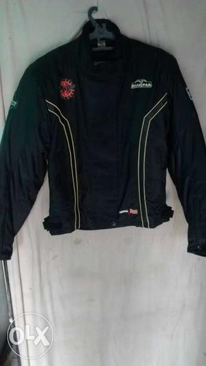 Black Macna speed Bike jacket