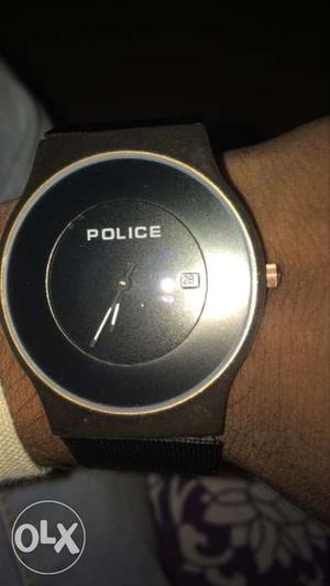Branded police watch