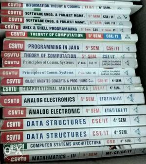 CSVTU Book Collection