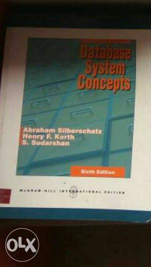 Database Systems concepts by Korth and Sudarshan