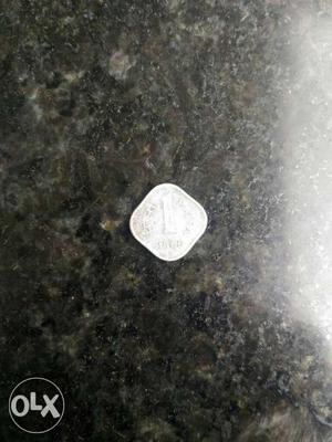 Diamond shaped Silver Coin
