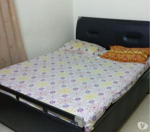 Double bed (with storage) and bouble bed mattress Mumbai