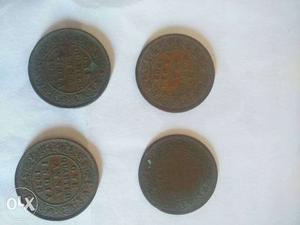 Four Brown Coins