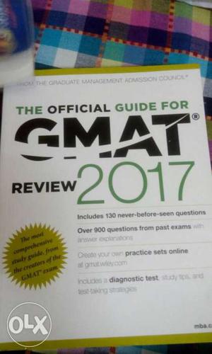 GMAT official guide , very very good condition