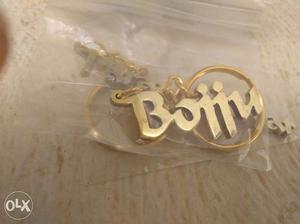 Gold Bonu Key Chain