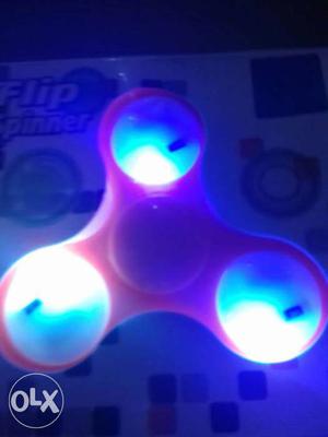 Good working and new condition led fidget spinner