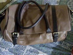 Lagged bag. 100'/. Leather, making for sample