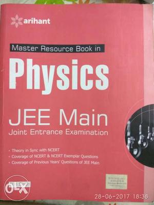 Master Resource Book In Physics JEE Main Textbook