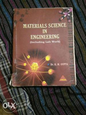 Materials Science In Engineering Book