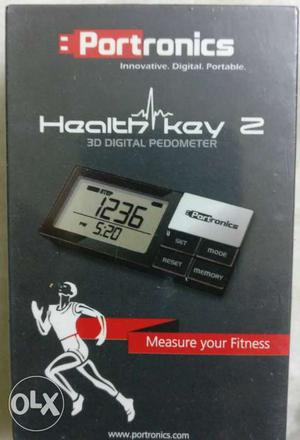 Portronics Health Key 2 Digital Pedometer Box